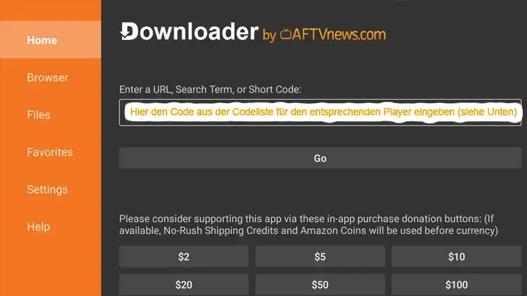 Fire TV Stick Download-Anleitung 5