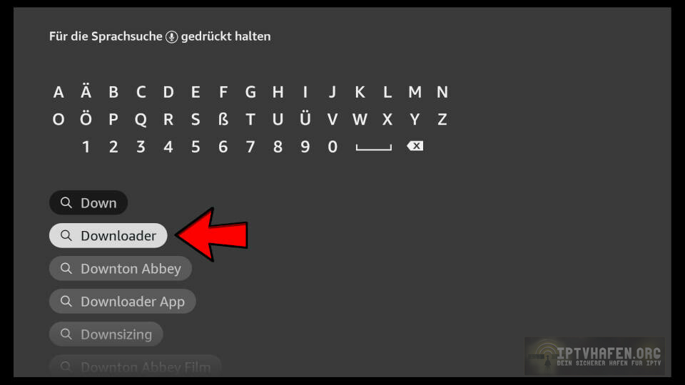 Fire TV Schritt 2