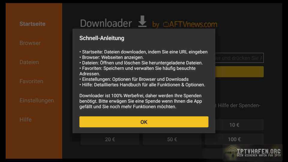 Fire TV Schritt 6