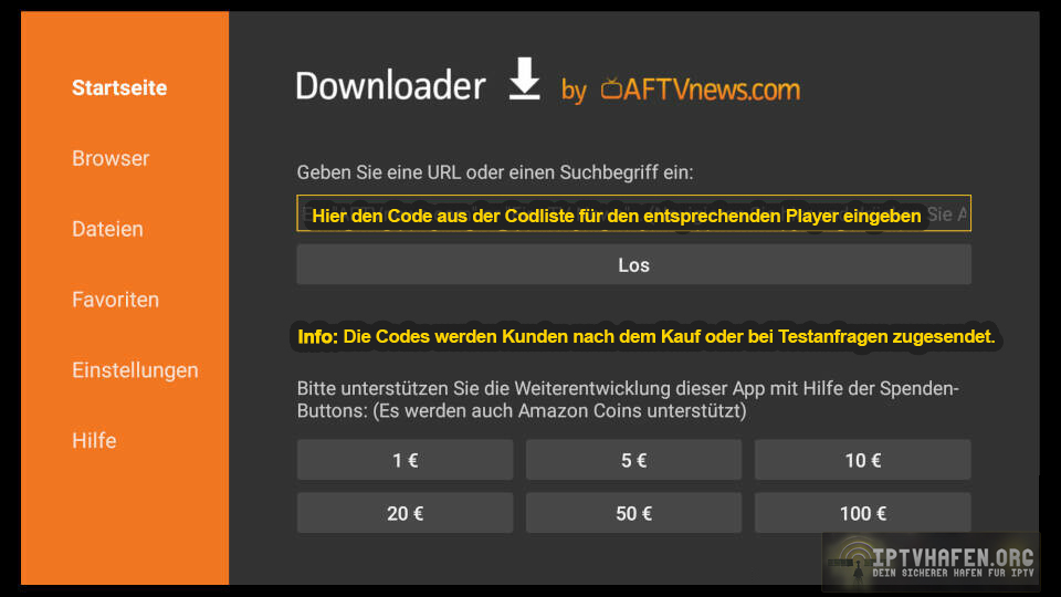 Fire TV Schritt 7